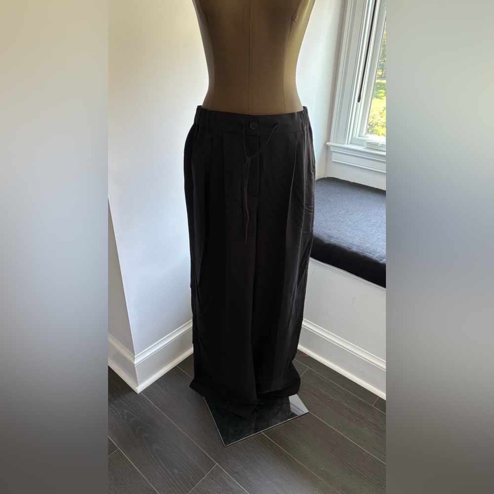 ASOS Tall Black Wide Leg Pants
